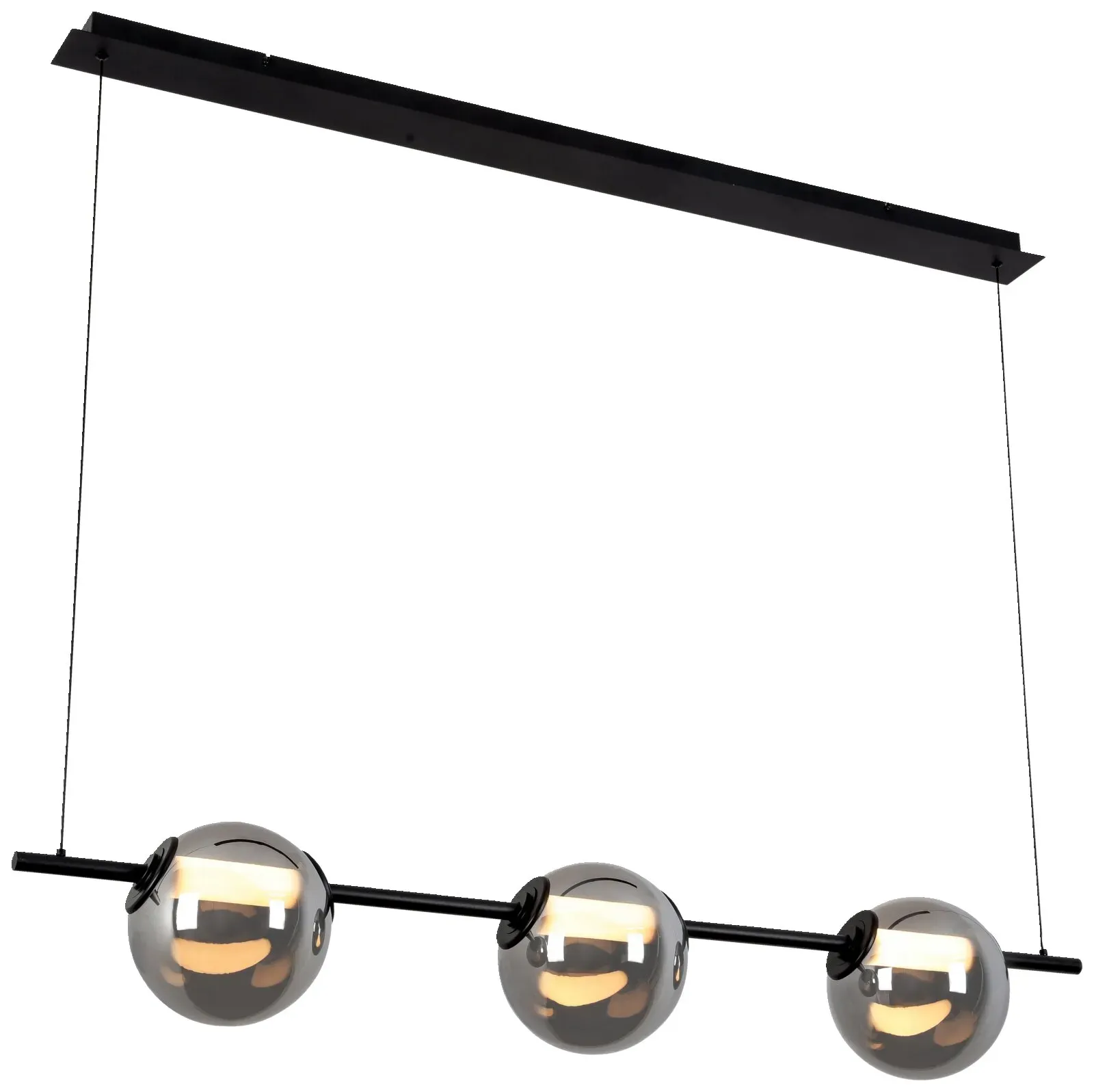 Dieter Knoll LED- Hängeleuchte DECKENLEUCHTE - B/H/T ca. 124.00x20.00x215.00