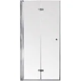 SANOTECHNIK "Sanoflex »Duet«, grau (chromfarben), H:195cm, Duschtüren