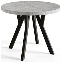 alpi möbel OVO Ø 90-190 cm graphit
