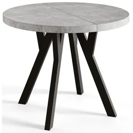alpi möbel OVO Ø 90-190 cm graphit