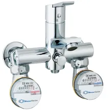 LE SANITAIRE Badewannenzähler Eco Qn 1,5 - kalt Eichung 2025 Wassergeräte