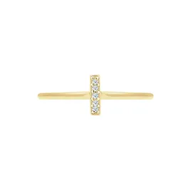 Elli DIAMONDS Kreuz Diamanten Brillantschliff (0.025 ct) 375 Gelbgold" 56 MM - in gold, - für Damen,