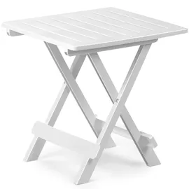 CASARIA Klapptisch 45 x 43 x 50 cm weiß