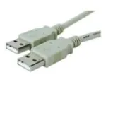 MicroConnect USB-A auf USB-A 1 m Grau