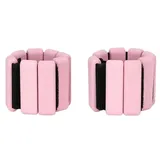 XTREXO SCULPT Fuß- und Handgelenksgewichte 2er Set – verstellbare Gewichte für Fitness, Walking, Pilates & Heimtraining (Pink, 2 x 0,5 kg)