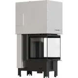 Kratki Regnor 500/500 Stahl Schwarz/Abdeckplatte Glas