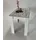 Möbel SD Lucie 60 x 74,5 x 60 cm Beige/Braun/Grau/Weiß