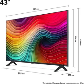 LG 43NANO81T6A 43" 4K NanoCell Smart TV