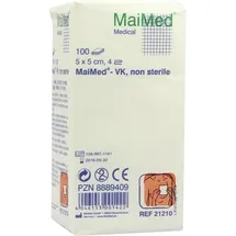 Maimed Vlieskompressen 5 x 5 cm 100 Stück