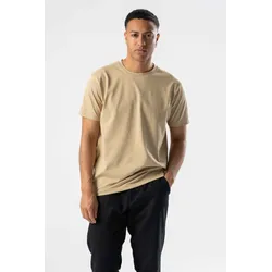 Regelmäßiges T -Shirt - Beige - Mann - TeeShoppen