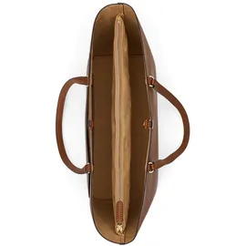 Ralph Lauren Karly Large Shopper Leder Brown/Gold