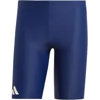 Adidas Men's Solid Swim Jammers Badehose, Dark Blue/White, 30