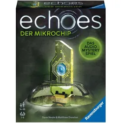Ravensburger Spiel - echoes Der Mikrochip - Audio Mystery Spiel ab 14 Jahren, für 1-6 Spieler, Spielereihe