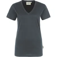 Hakro Damen V-Shirt Classic anthrazit XL