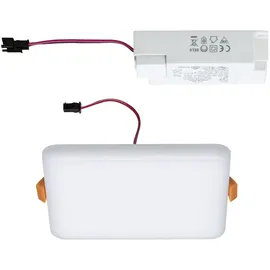Paulmann Einbauleuchte LED Veluna VariFit eckig 12,5 cm 8,5 W Satin