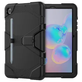 Lobwerk 3in1 Hülle für Samsung Galaxy Tab S6 Lite SM-P610 SM-P615 Schwarz