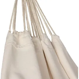 outtec Outtec® Hängematte - 200x150 cm, bis 200kg - Boho Baumwoll Hammock für Outdoor, Garten, Balkon, - für Kinder und Erwachsene, Beige