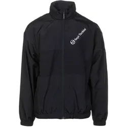 Trainingsjacke SERGIO TACCHINI "PATRICK TRACK JACKET Herren", Herren, Gr. M, schwarz, 100% NYLON, comfort fit, Langarm, Jacken, Trainingsjacke Herren, leichte Jacke, Retro, Sportjacke, Outdoor, Sale