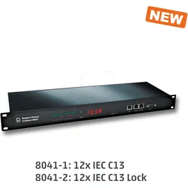 Güde GUDE 8041-2 Expert Power Control 12x IEC C13, Locking-Funktion, 2 x Sensor, 12 x Lock