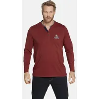 Jan Vanderstorm Langarmshirt NICIAS in dunkelrot | Gr.: 68/70