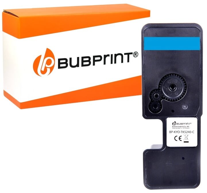 Bubprint Toner kompatibel mit Kyocera TK-5240 TK-5240C 1T02R7CNL0 Cyan