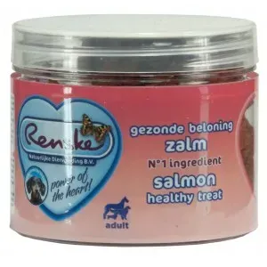 Renske Gezonde Beloning Hartjes zalm hondensnack  300 g