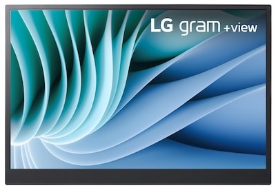 LG gram +view 40,6cm (16") 16:10 IPS WQXGA Monitor USB-C 350cd/m2 16MR70.ASDWU