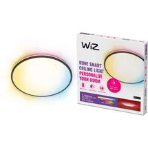 WIZ Deckenleuchte LED 2100 lm Kunststoff dimmbar schwarz