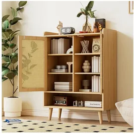 stilvora Schuhschrank 80 x 105 x 35 cm beige / beige