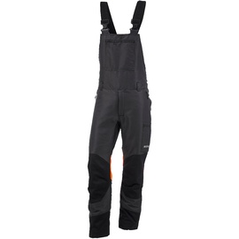 KOX Schnittschutz Latzhose Duro 3.0 Anthrazit/Orange Gr. 58 -