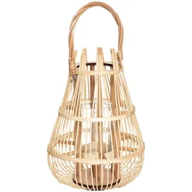 ATMOSPHERA CREATEUR D'INTERIEUR Atmosphera - Hohe Korblaterne - H. 37,5 cm - Beige