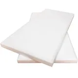 Silenti Akustikplatte für Wand, 100 x 50 x 5 cm, aus Vlies, weiß, 2 Stück