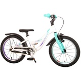 Volare Glamour Mädchen 16 Zoll Kinderrad in Perlmutt Mintgrün