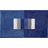 70 x 120 cm blau
