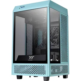 Thermaltake The Tower 100 Turquoise, türkis, Glasfenster, Mini-ITX (CA-1R3-00SBWN-00)