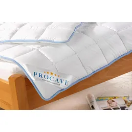 procave TopCool warme Duo Winter-Qualitäts-Bettdecke für die kalte Jahreszeit | Soft-Komfort-Bettdecke, kochfeste Steppdecke, atmungsa... | Weiß