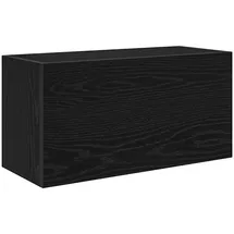 vidaXL Bad-Wandschrank 60 x 25 x 30 cm Schwarz