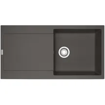 Franke Maris MRG 611-97 links Einbauspüle schiefergrau Handbetätigung 970 x 500 mm