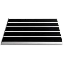 casa pura Double Mat 46 x 80 cm Schwarz
