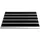 casa pura Double Mat 46 x 80 cm Schwarz