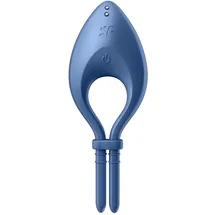 Satisfyer Bullseye Ring Vibrator App Blau