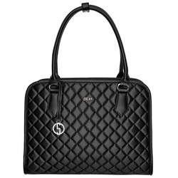 SOCHA  Mid Diamond Business-Handtasche 39 cm - Schwarz