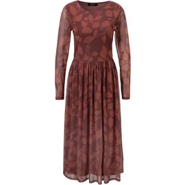 Aniston SELECTED Midikleid Braun Floral 44