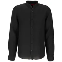 Hugo Kurzarmhemd Schwarz XL