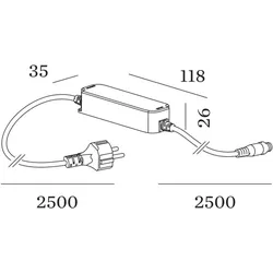 Plug & Play Treiber Wever Ducre - 75 Watt