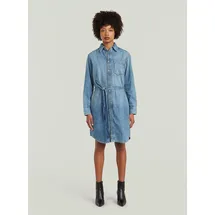 G-Star Bodykleid Shirtkleider Blau M