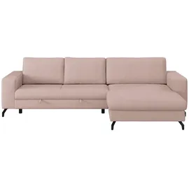 bromarkt Ecksofa Nubes puderrosa