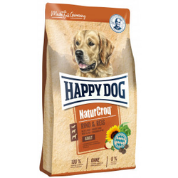 Happy Dog NaturCroq Rind mit Reis Hundefutter 2 x 15 kg