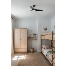 FARO Hey S 22,5 cm Deckenventilator Schwarz