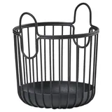 ZONE Denmark Aufbewahrungskorb Inu aus Metall 10,5 x 13,5 cm schwarz